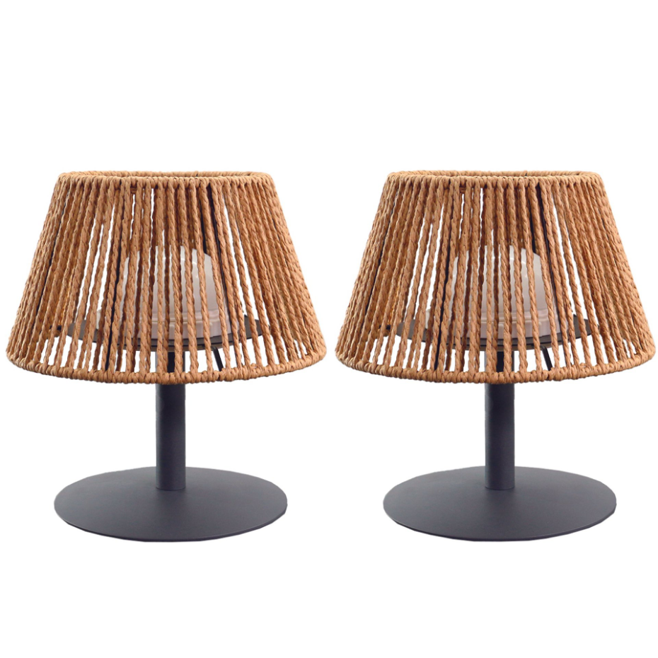 2 Lampes de table sans fil STANDY MINI RAFFY H22cm