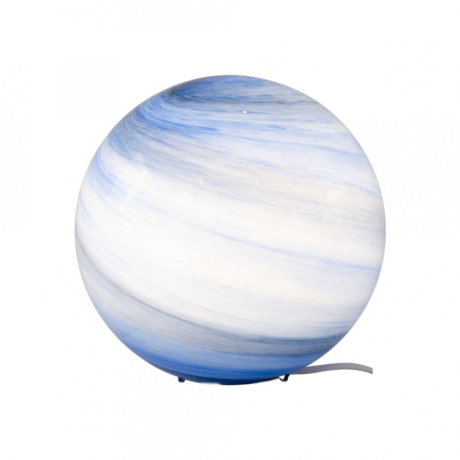 Lampe à poser en verre & métal, ASTROLIS GM