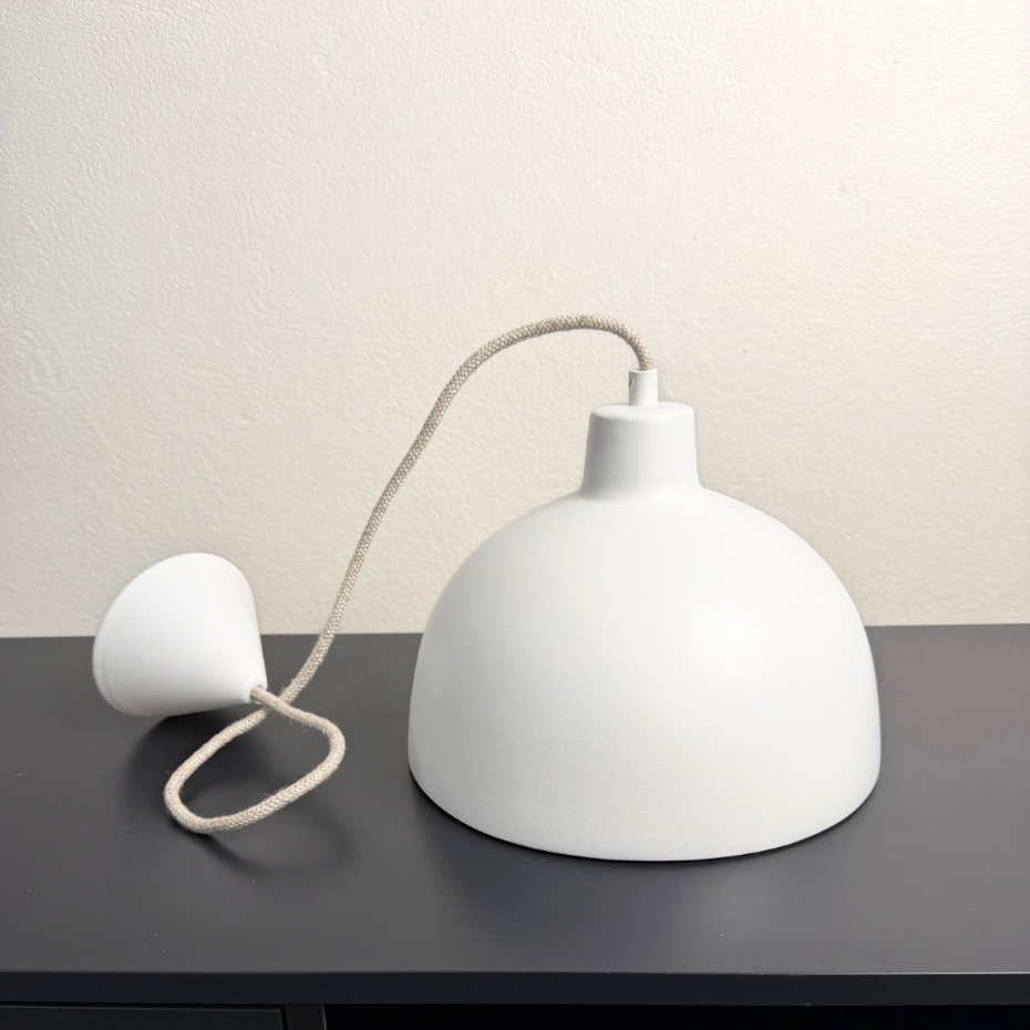 Suspension en terre cuite, CLOCHE LIN