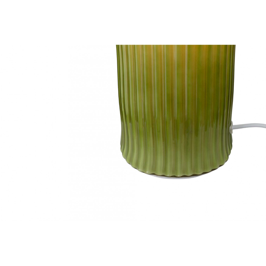 Lampe à poser en verre strié, NEMONE