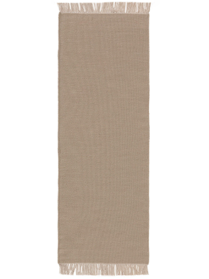 Tapis de couloir en laine tissé main LIV