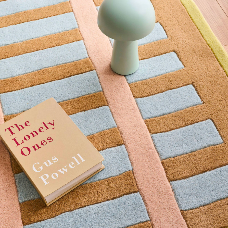 Tapis intérieur en laine et coton Pantone