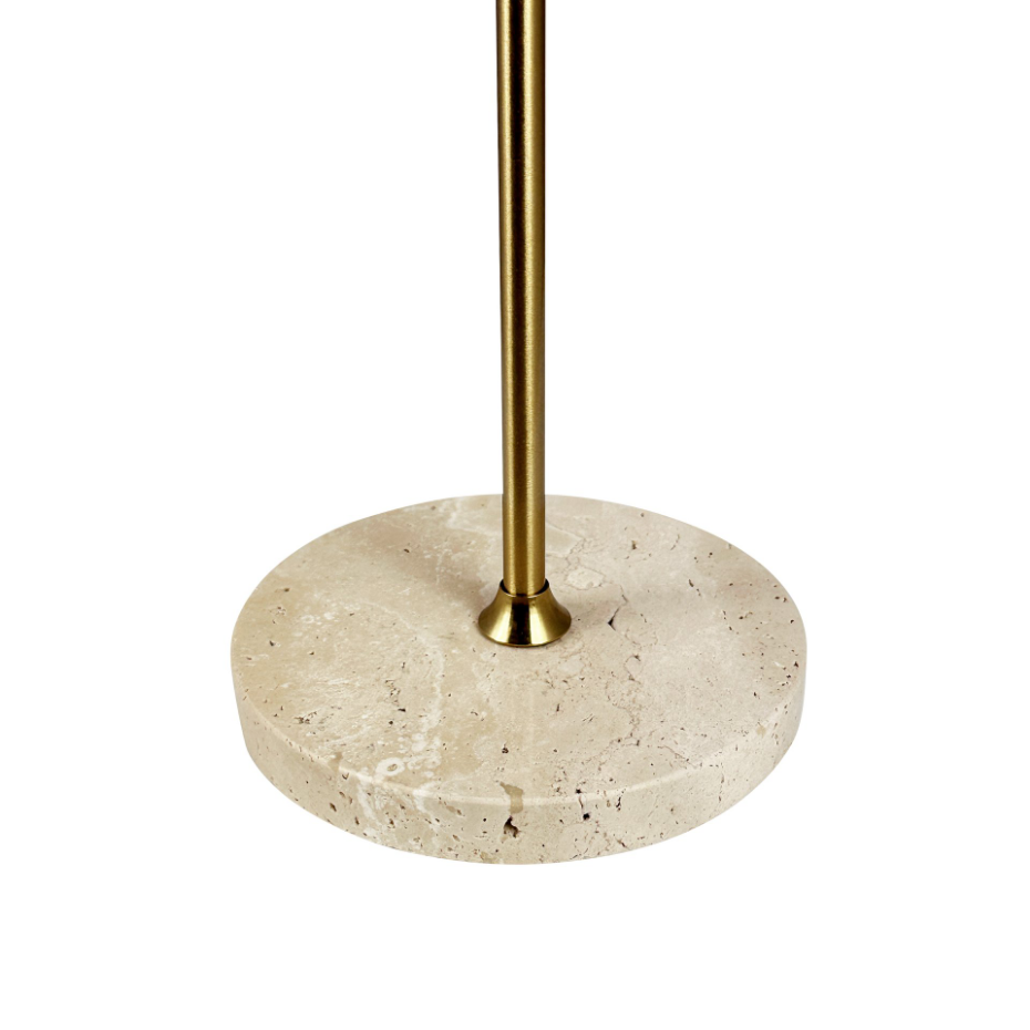 Lampe à poser LED MOONLIGHT noir, marbre