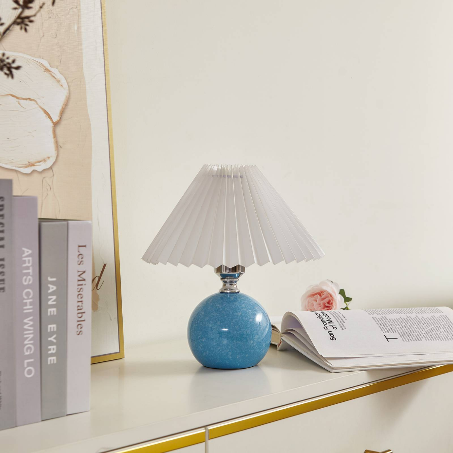 Lampe à poser en céramique scandinave