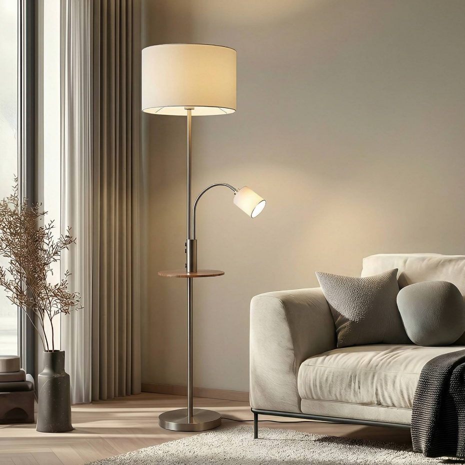 Lampadaire en métal moderne, Aovan