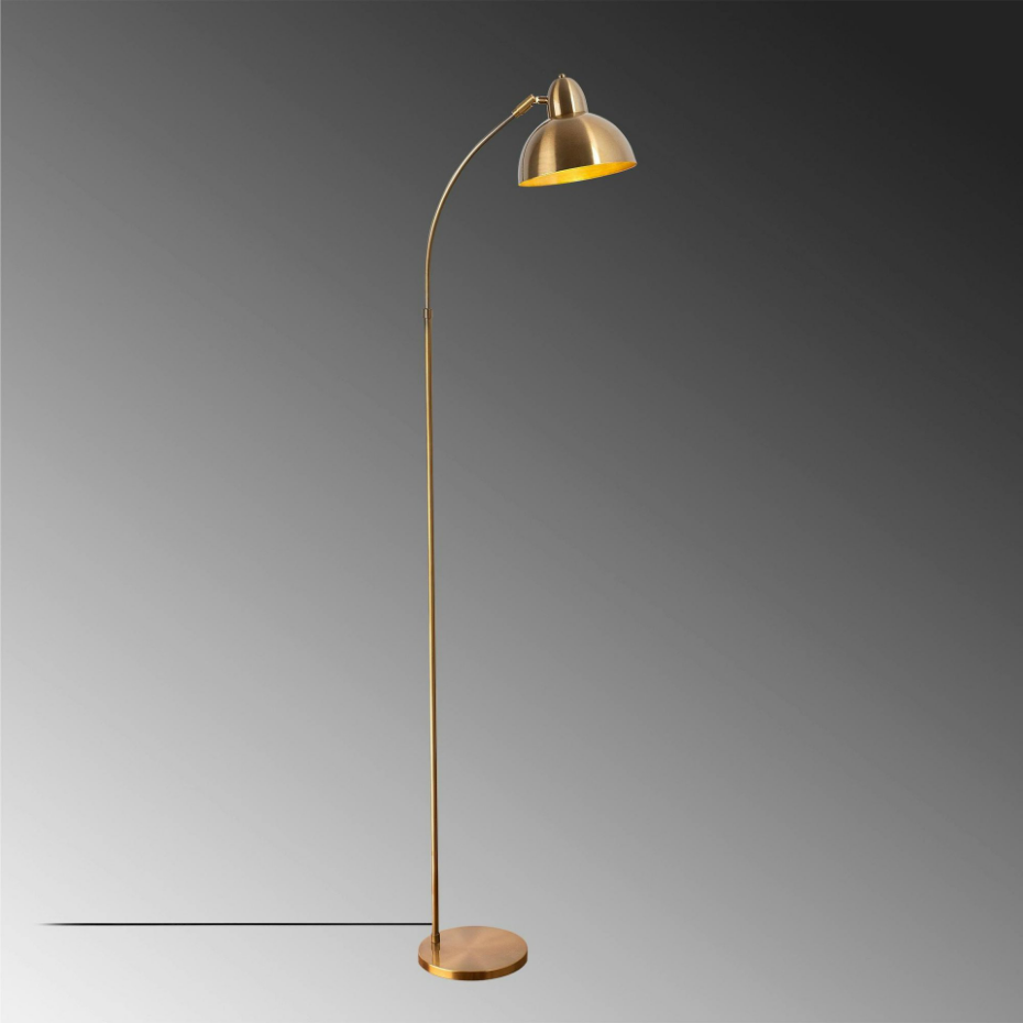 Lampadaire vintage en métal SILE