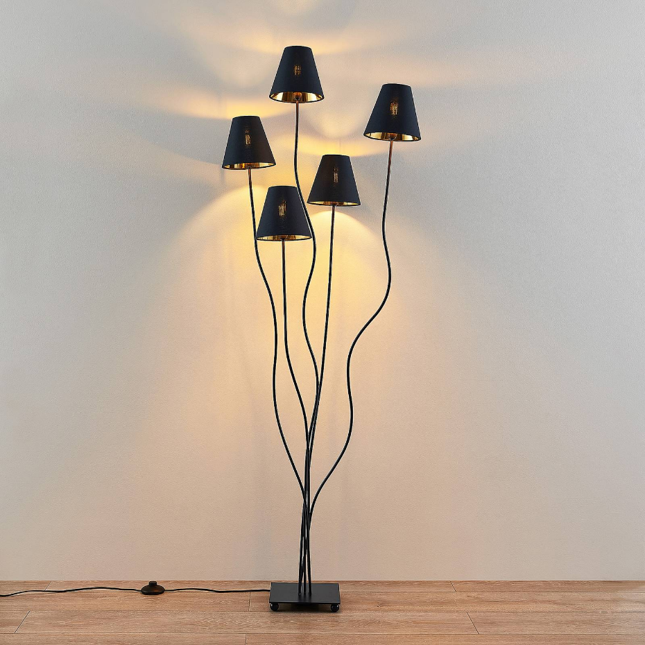 Lampadaire en métal moderne, Komalie