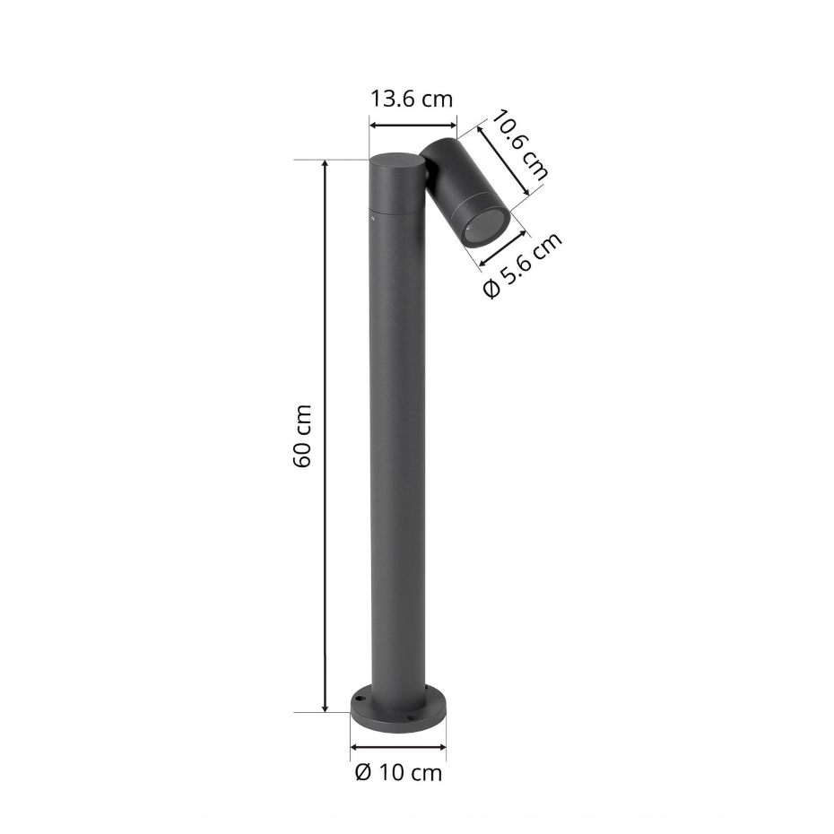 Luminaire extérieur en aluminium moderne