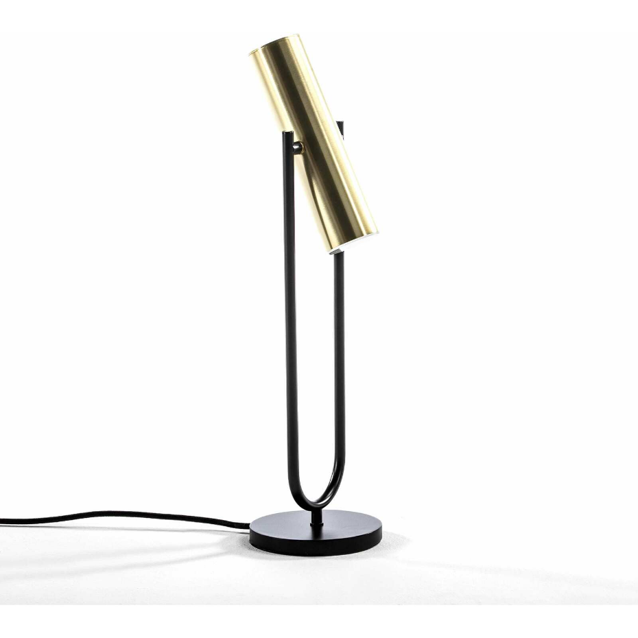 Lampe de table en métal format lampe de chevet