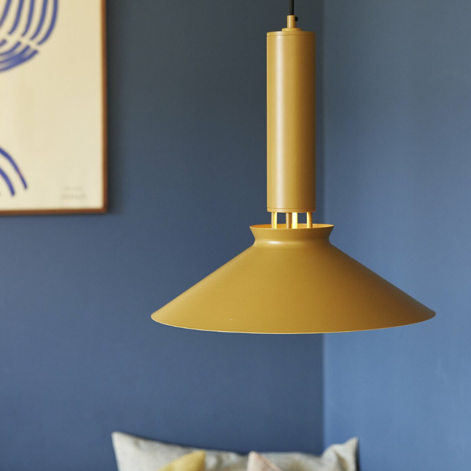 Suspension conique design métal  Coney