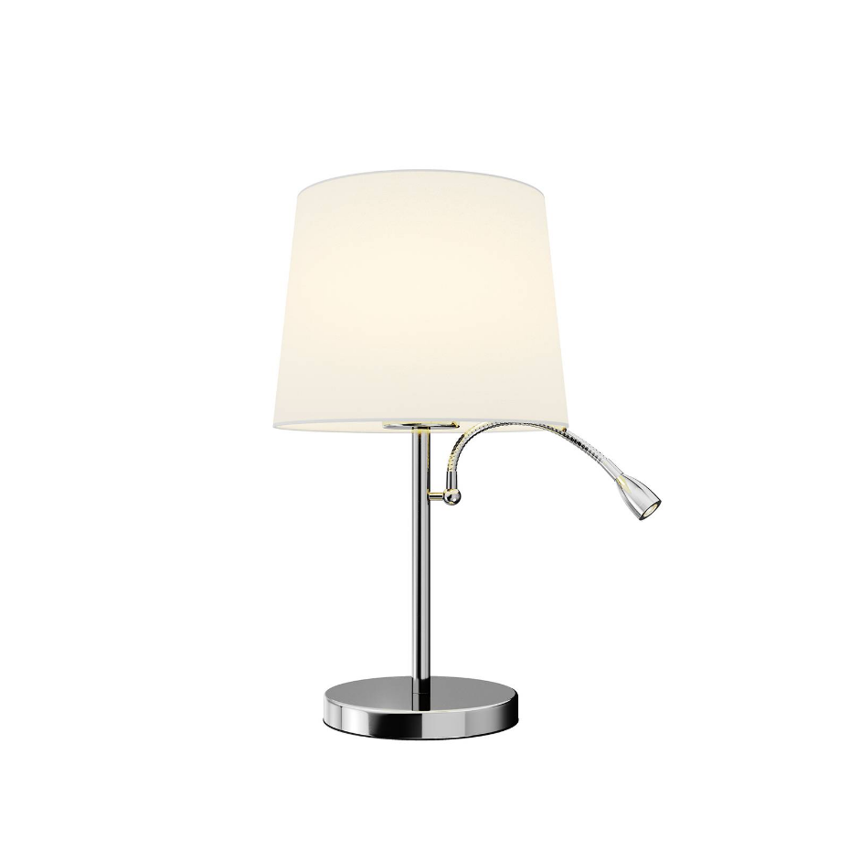 Lampe à poser en textile moderne, Benjiro