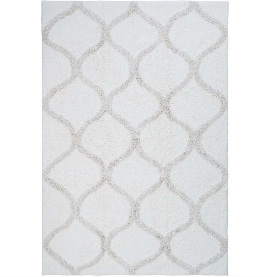Tapis salon lavable berbère en coton ATLAS - style bohème