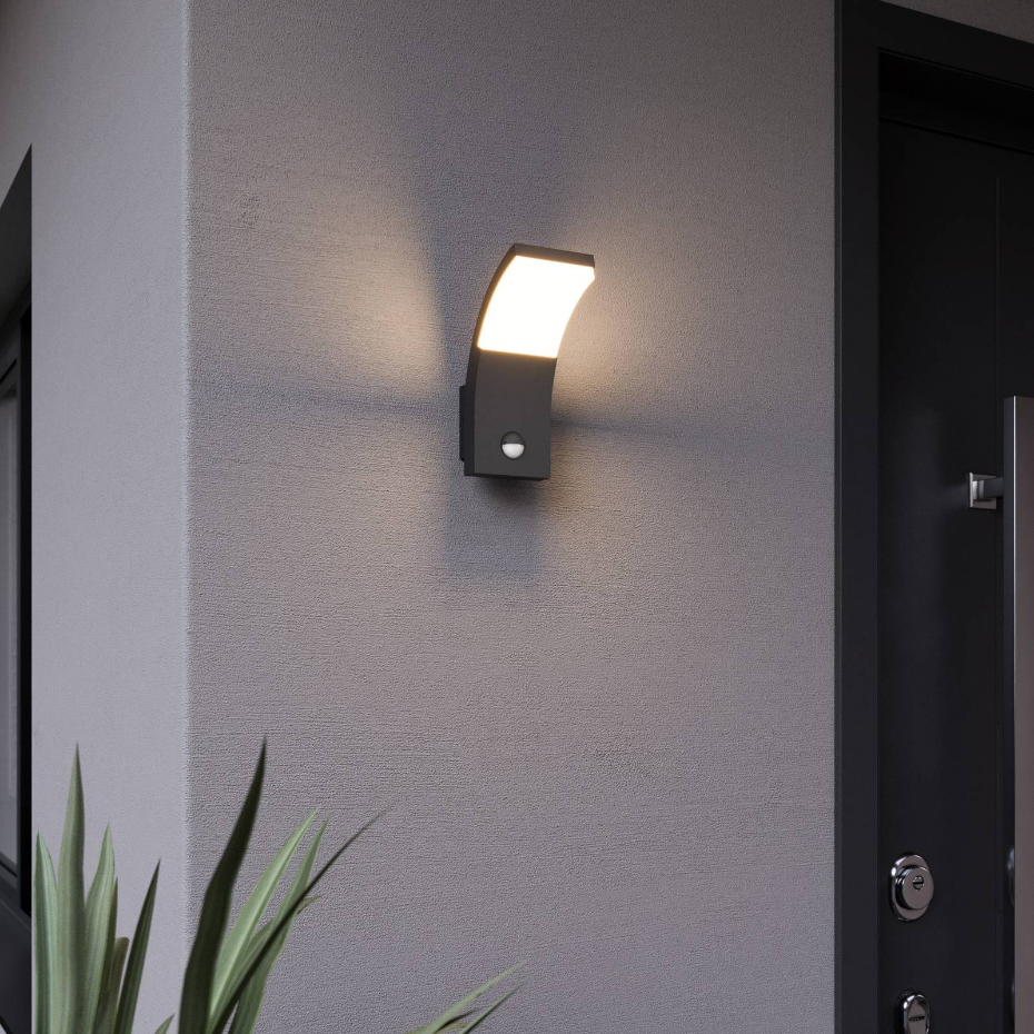 Applique extérieure en aluminium moderneLED