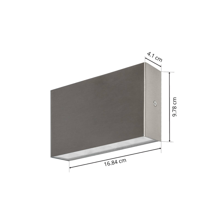 Applique extérieure en inox moderneLED