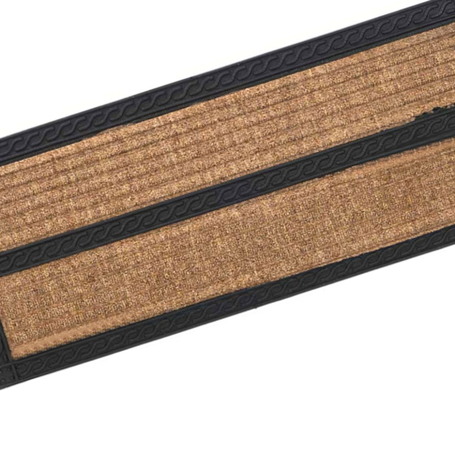 Paillasson coco et caoutchouc 60x25x0.5cm
