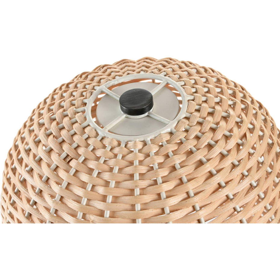 Lampe de table en rotin rond Tropical