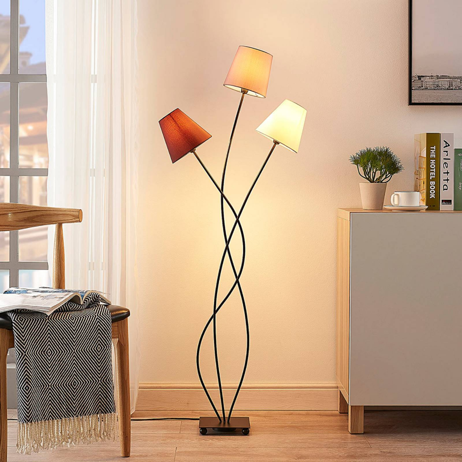 Lampadaire en textile moderne, Melis