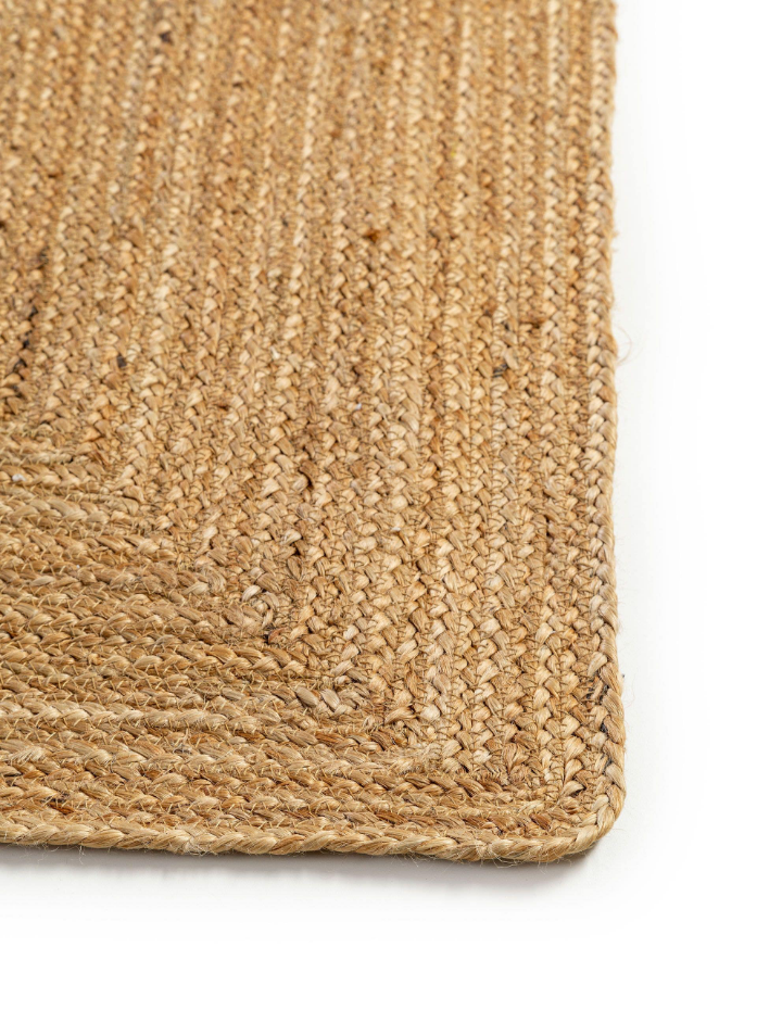 Tapis de jute tissé main JUTTA