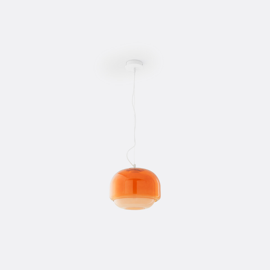 Suspension en verre coloré Ø30,5 cm, KINOKO