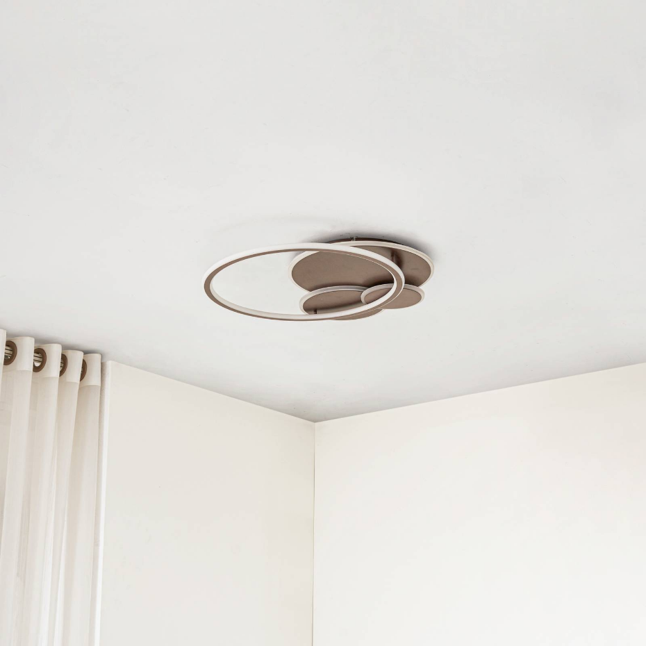 Plafonnier en métal moderneLED, Circulo