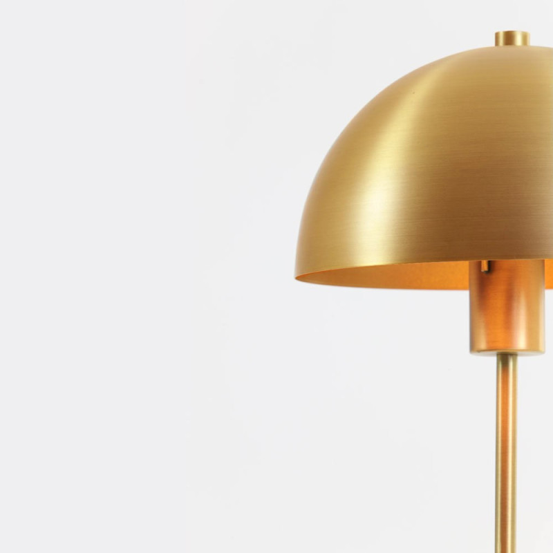 Lampe de table champignon laiton Merel