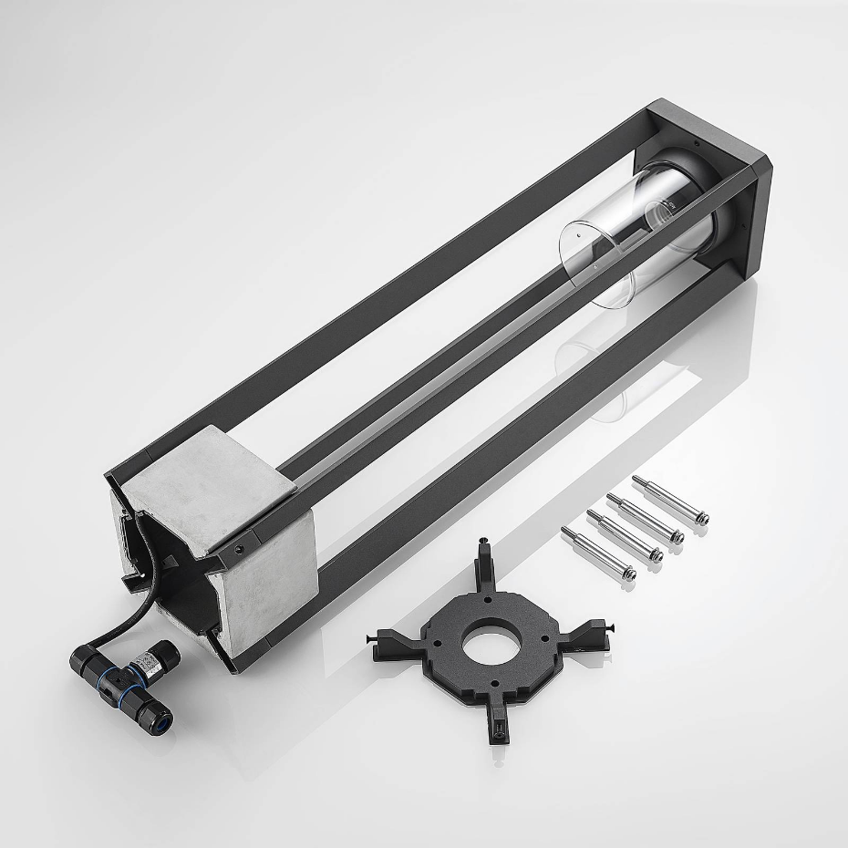 Luminaire extérieur en aluminium moderne
