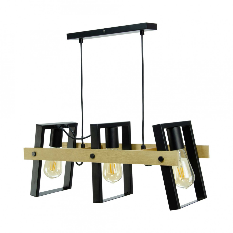 Suspension en bois et métal, Nooli