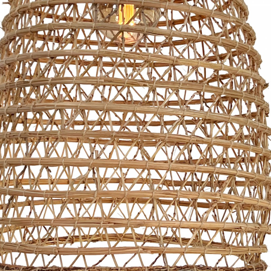 Suspension tressée en fibres de palmier, N80