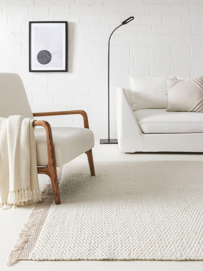 Tapis de laine tissé main LANA