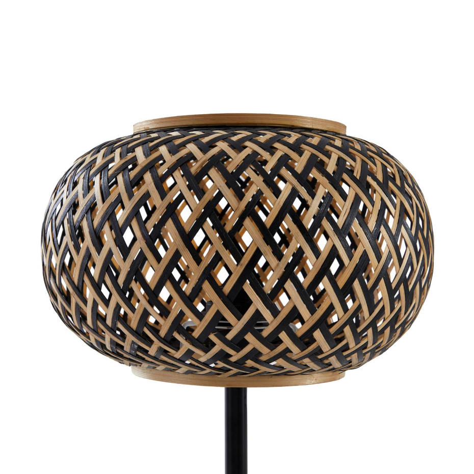 Lampe à poser en bois traditionnelle, Nerys