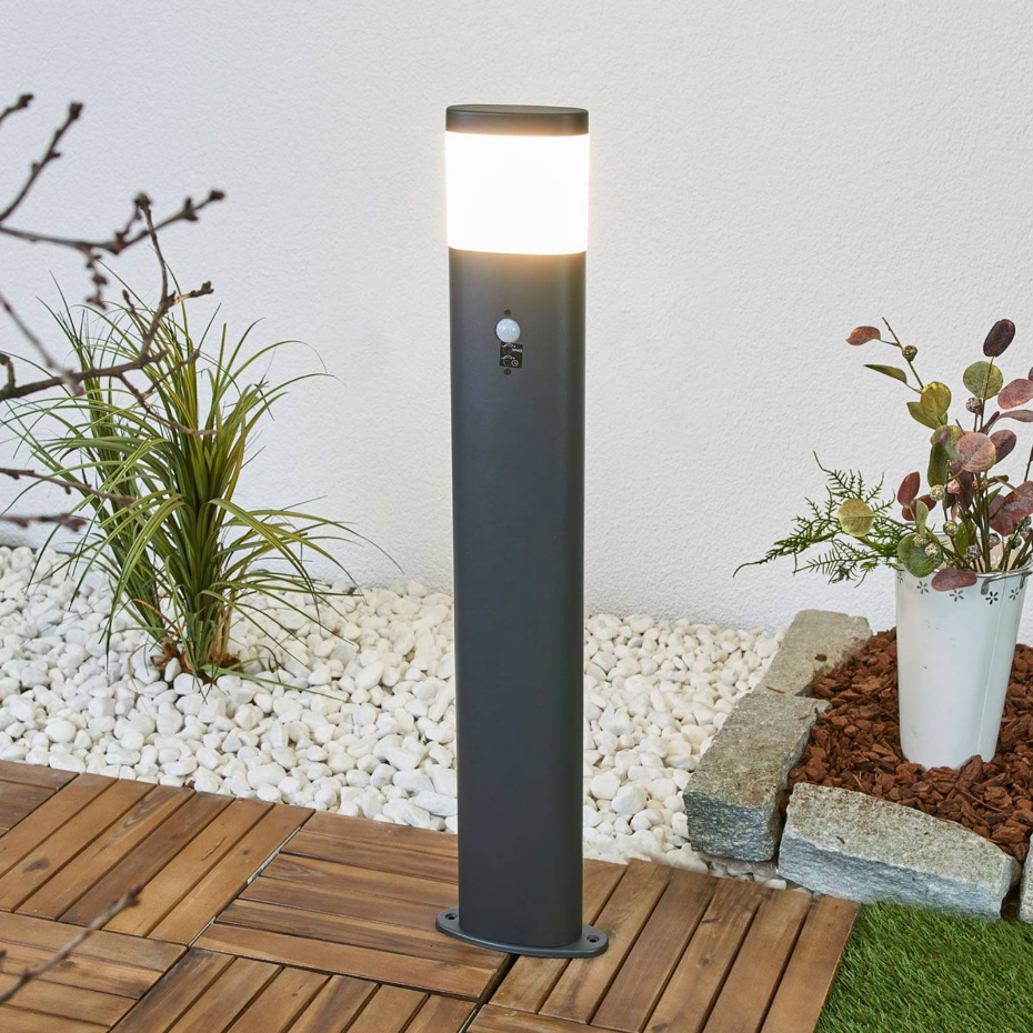 Luminaire extérieur en inox moderneLED