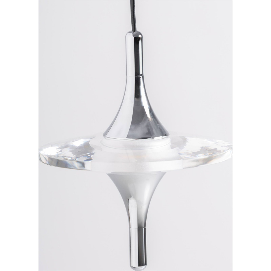 Suspension en verre style art déco