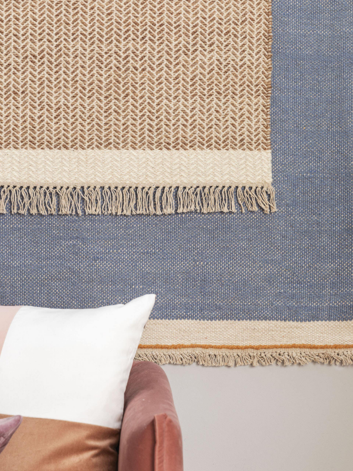 Tapis de laine tissé main KIM