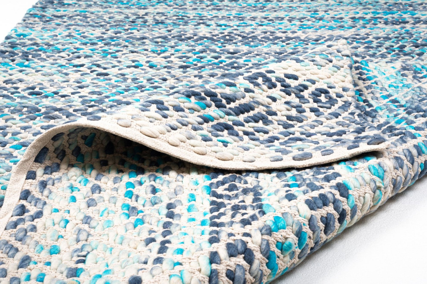 Tapis Smooth Comfort Diamond tissé main