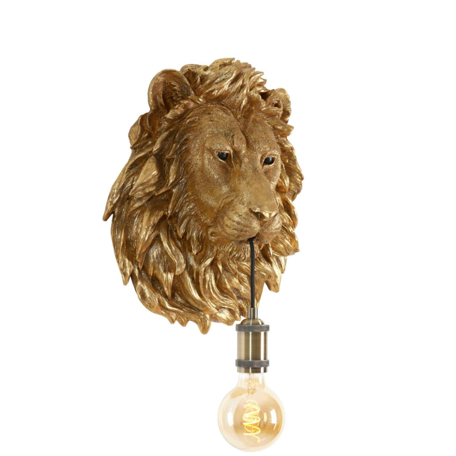 Applique Murale Synthétique-Plastique LION