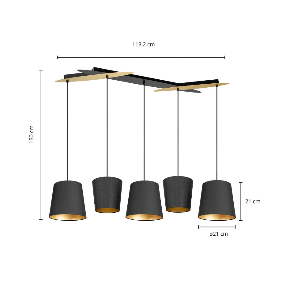 Suspension en textile moderne, Thamila