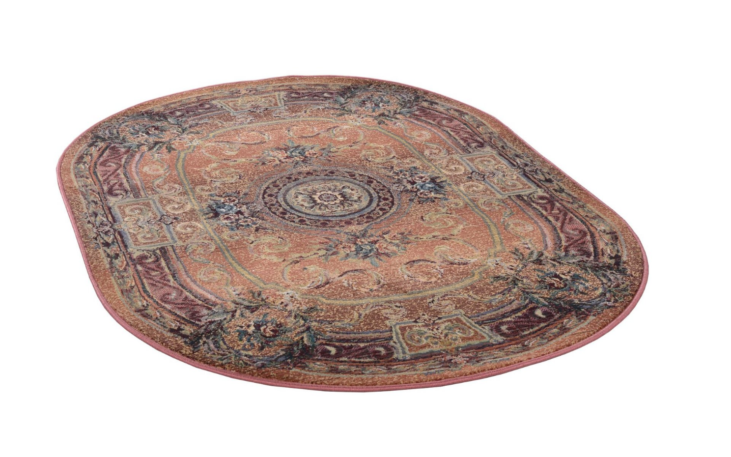 Tapis Gabiro Medaillon, tissé, rond