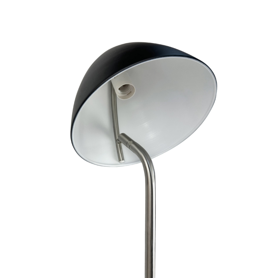 Lampadaire en Métal, noir et laiton OULU