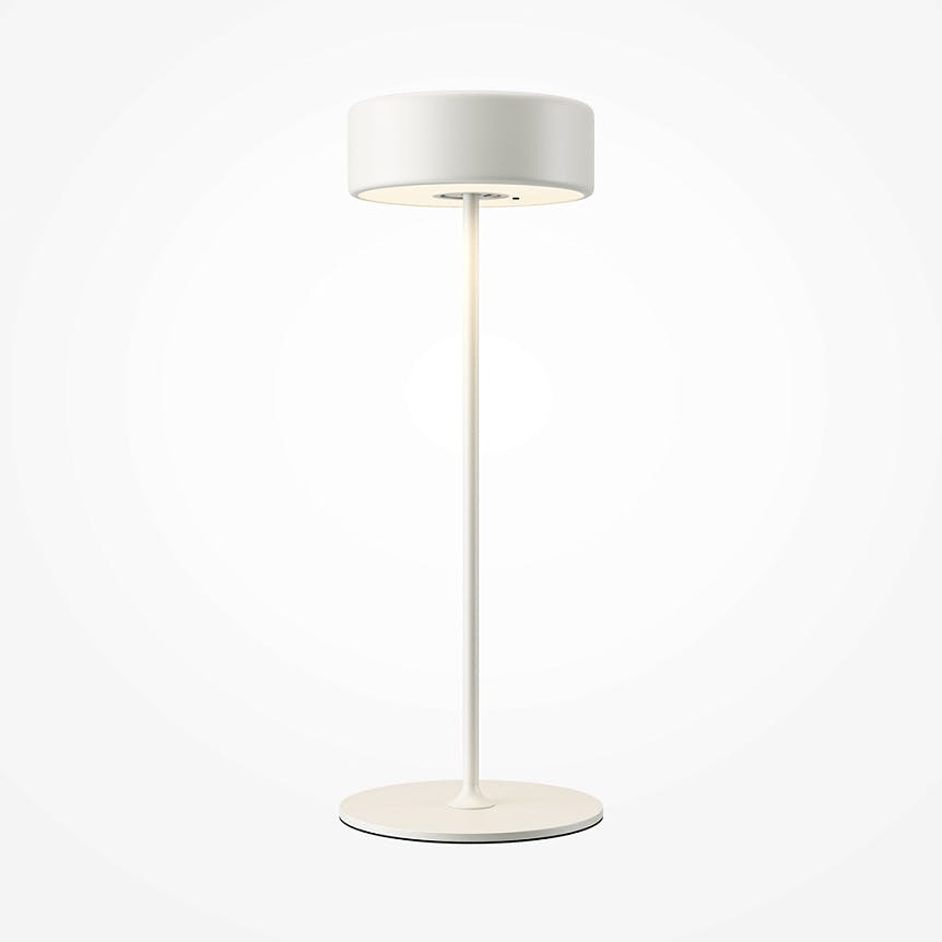 Lampe de table rechargeable en métal ALMA