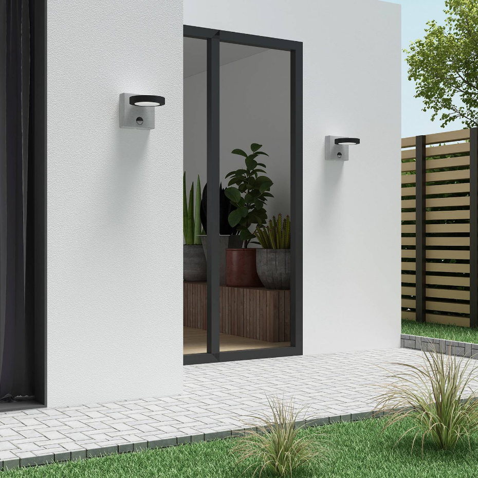 Applique extérieure en aluminium moderneLED