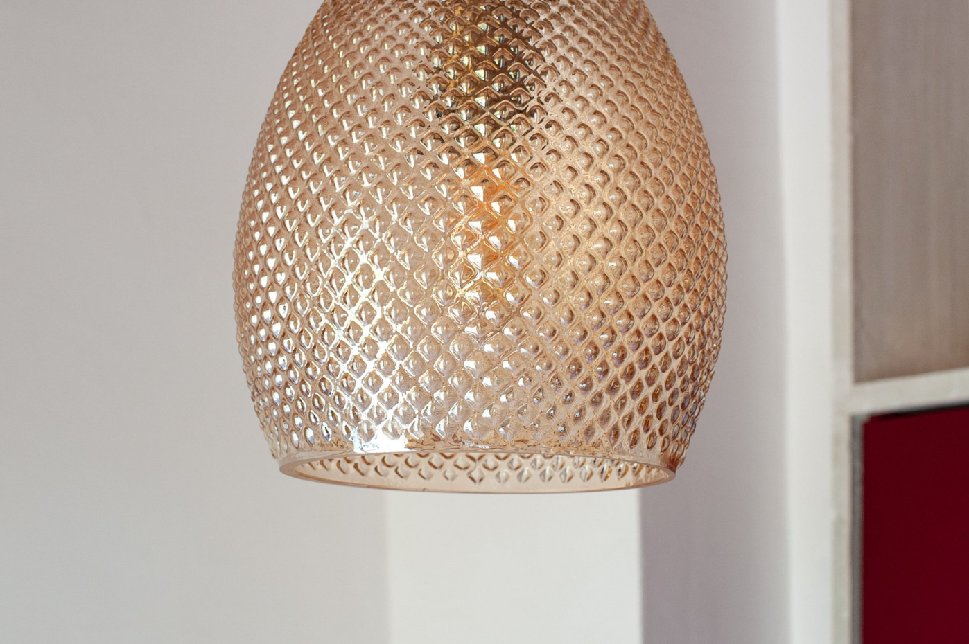 Suspension en verre ABACA