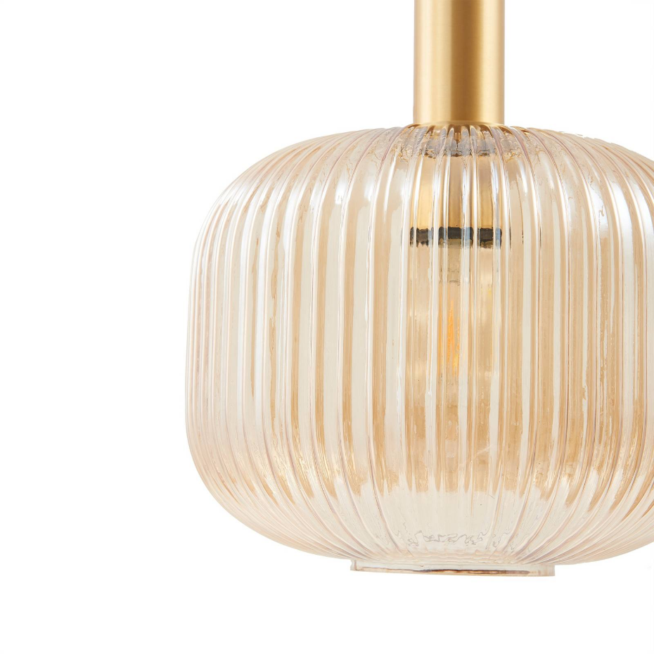 Suspension en verre vintage, Doroteo