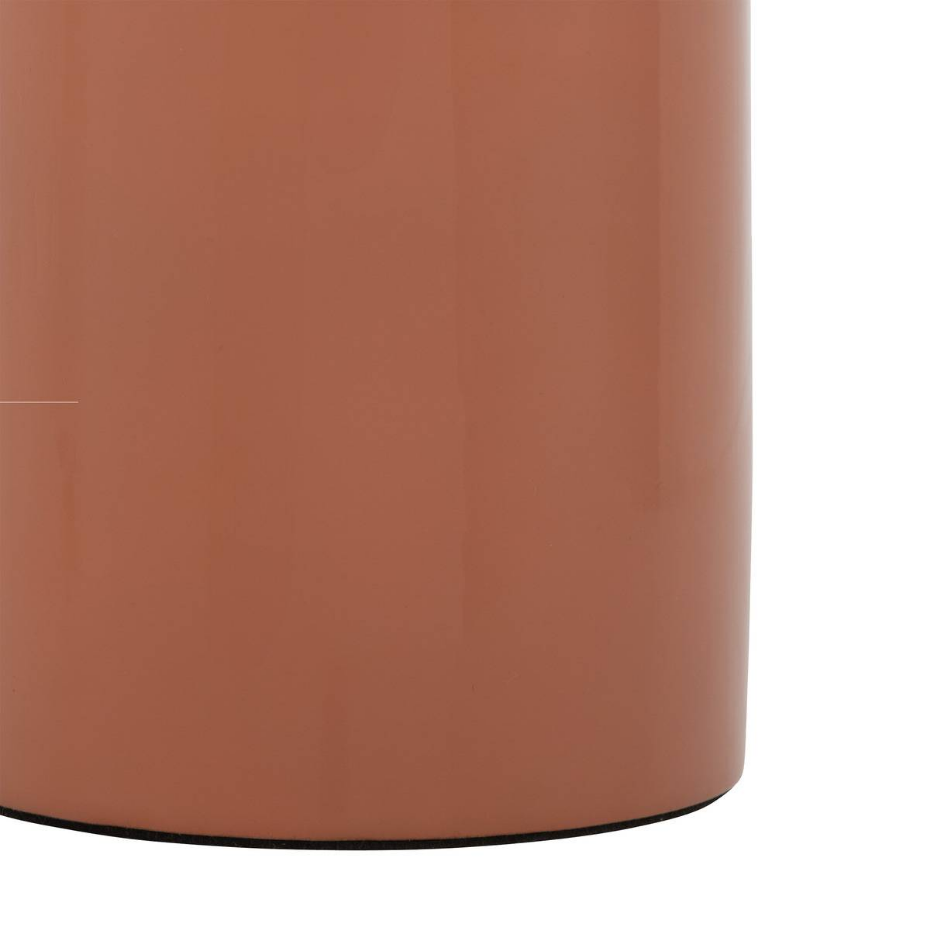 Lampe à poser verre sablé et grès ASTI