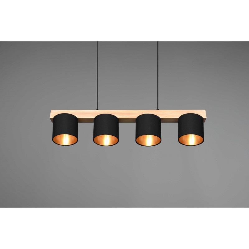 Suspension en bois classique, D.12 , CAMERON