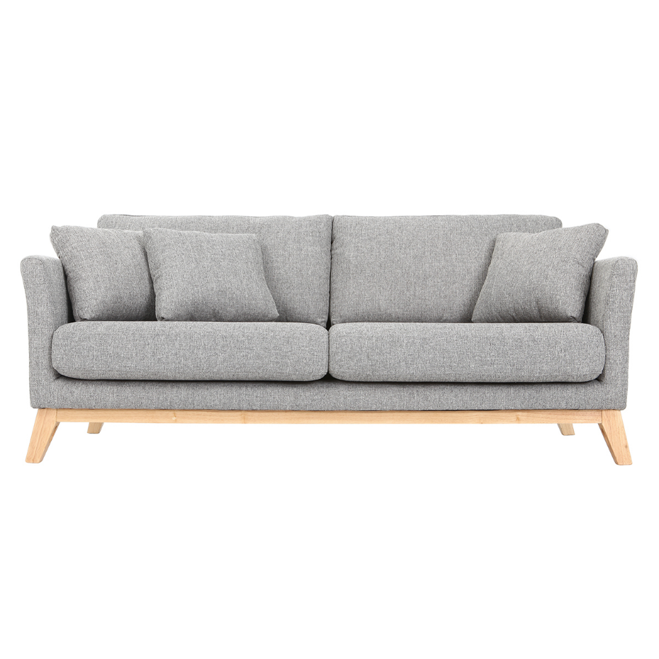 Canapé scandinave déhoussable 3 places OSLO