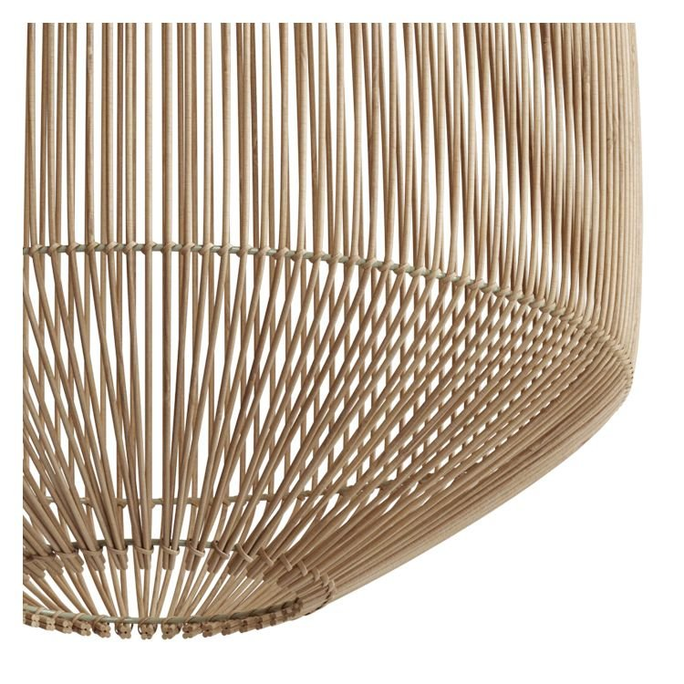 Abat-jour pour suspension en rotin D40 cm - HAJAR