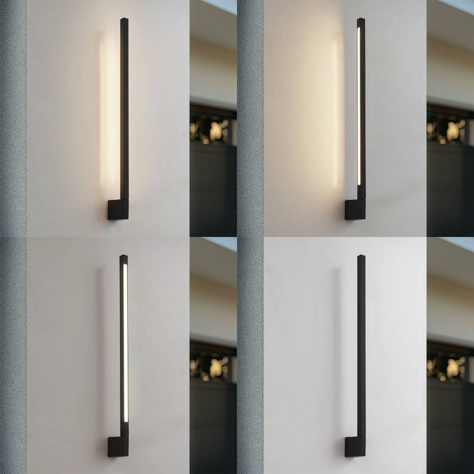 Applique extérieure en aluminium moderneLED