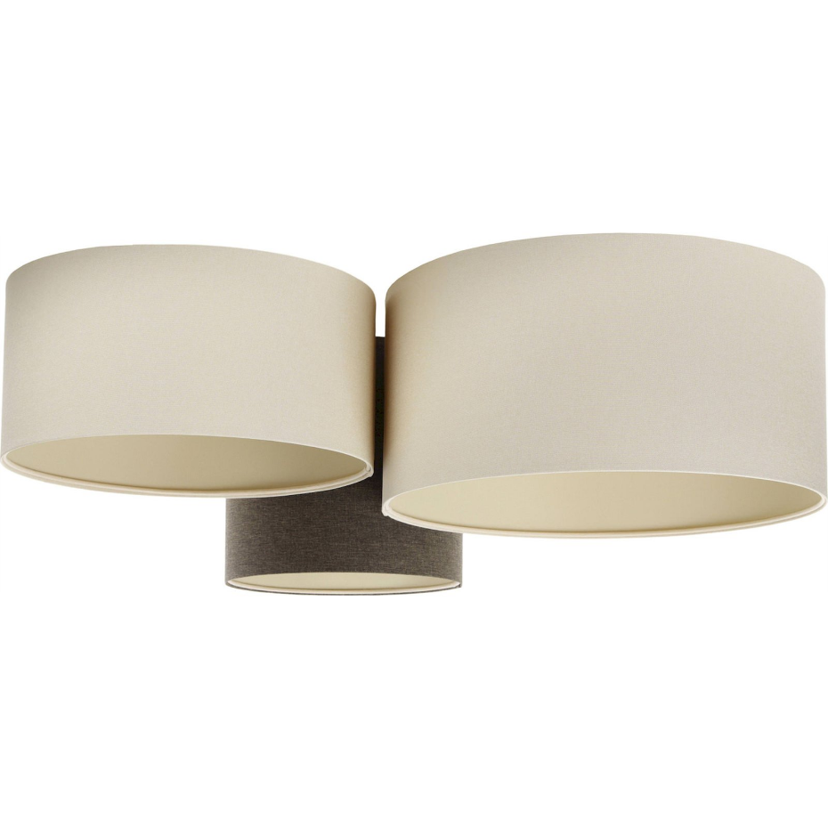 Plafonnier rond en tissu pour salon Boho Elegant