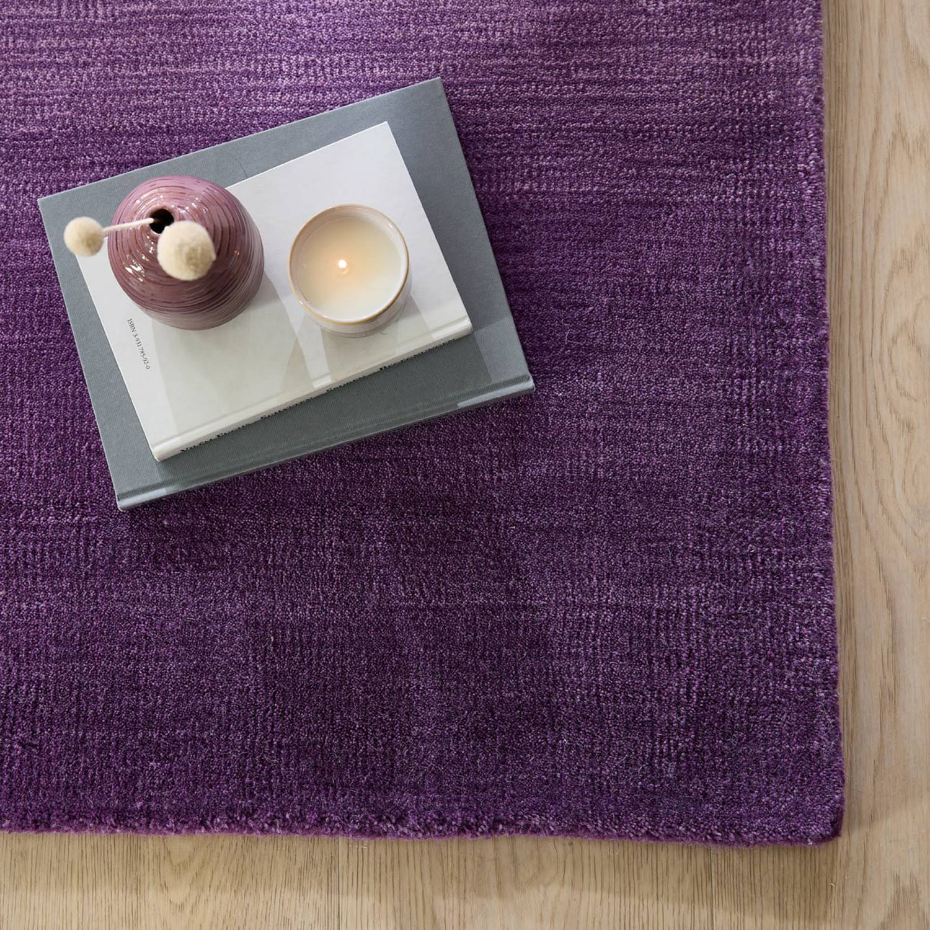 Tapis tissé main en couleurs vives et dégradé - Wool comfort