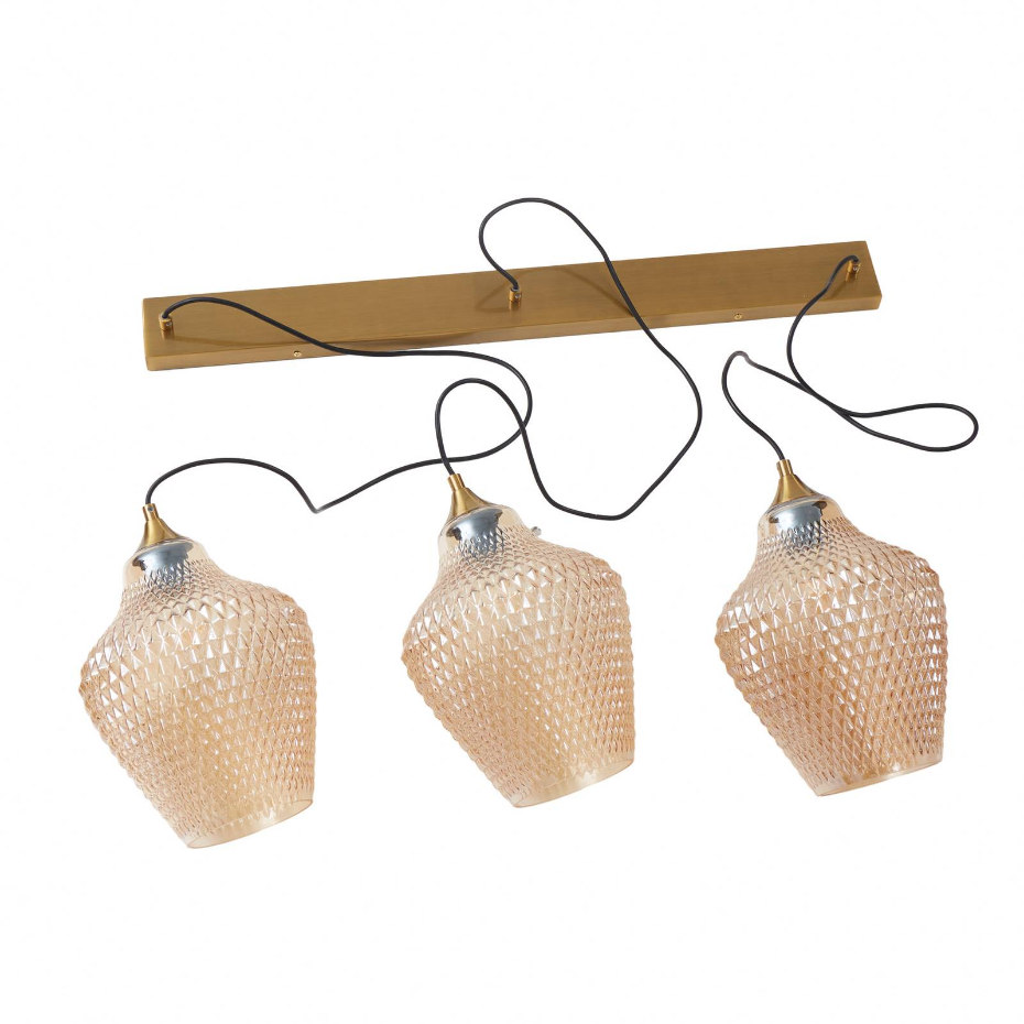Suspension en verre vintage, Drakar